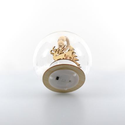 LED Christmas decoration LED/3xLR44 warm white