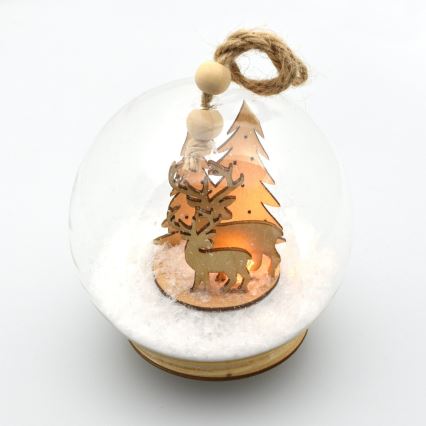 LED Christmas decoration LED/3xLR44 warm white