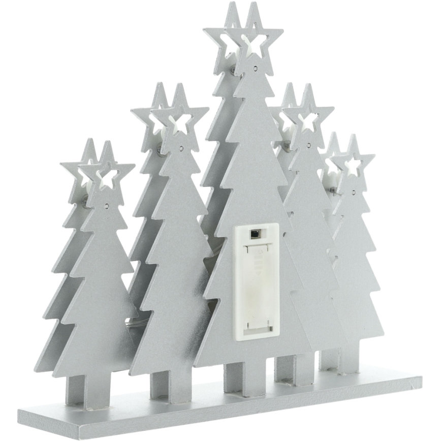 LED Christmas decorations LED/2xAAA trees