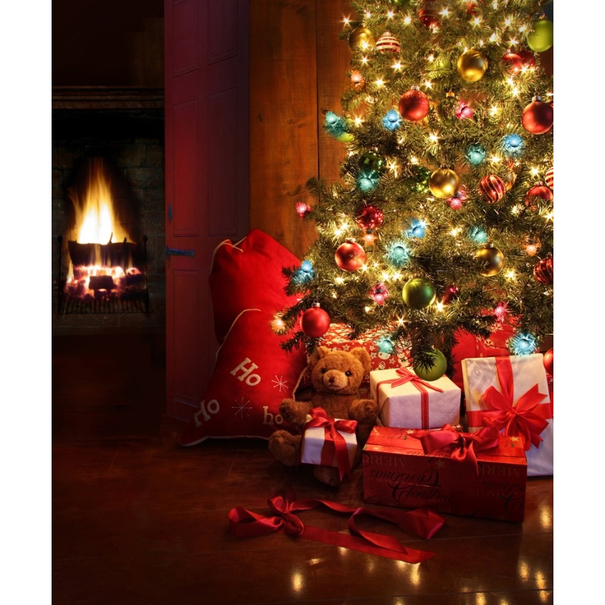 LED Christmas outdoor chain 80xLED/25m IP44 multicolor