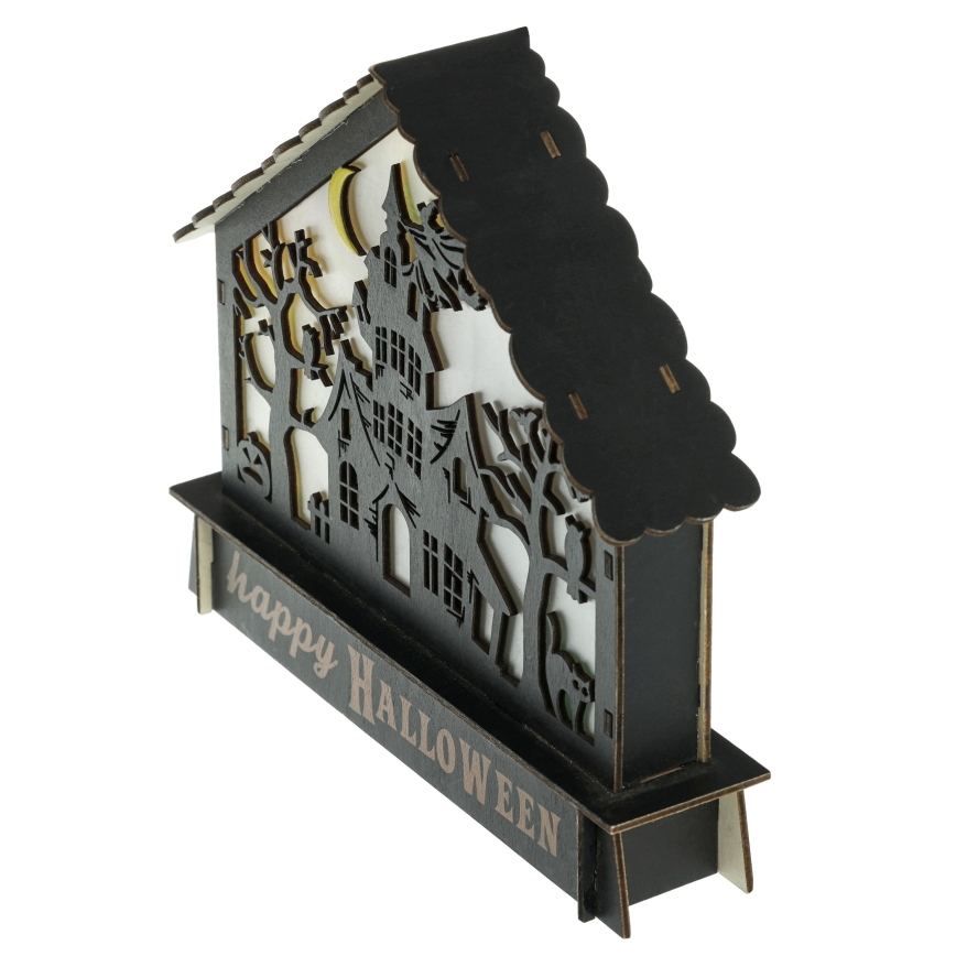 LED Decoration HALLOWEEN LED/2xAA/multicolor haunted house