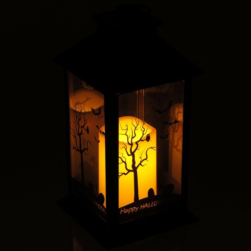 LED Decoration HALLOWEEN LED/3xAAA/warm white lantern