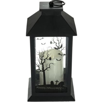 LED Decoration HALLOWEEN LED/3xAAA/warm white lantern