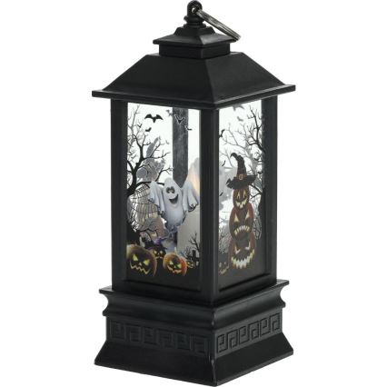 LED Decoration HALLOWEEN LED/3xAAA/warm white lantern with pumpkins