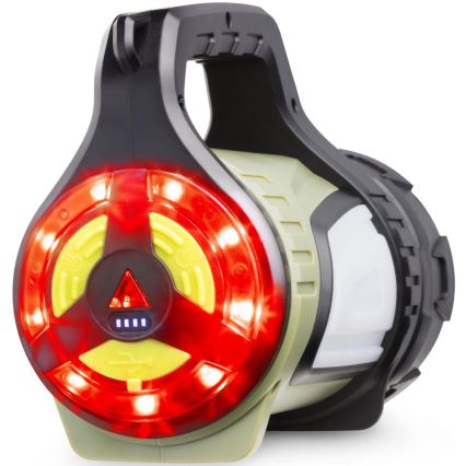 Retlux - LED Dimmable outdoor rechargeable flashlight with a power bank LED/21W/4400 mAh IP44