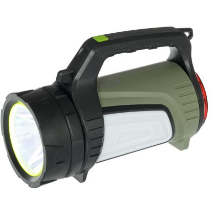 LED Dimmable outdoor rechargeable flashlight with a power bank LED/21W/4400mAh IP44