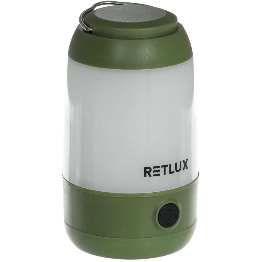LED Dimmable portable lamp LED/3W/3xAAA green