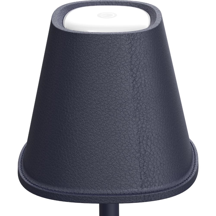 LED Dimmable rechargeable table lamp LED/3W/1800 mAh dark blue