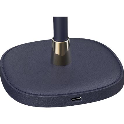 LED Dimmable rechargeable table lamp LED/3W/1800 mAh dark blue