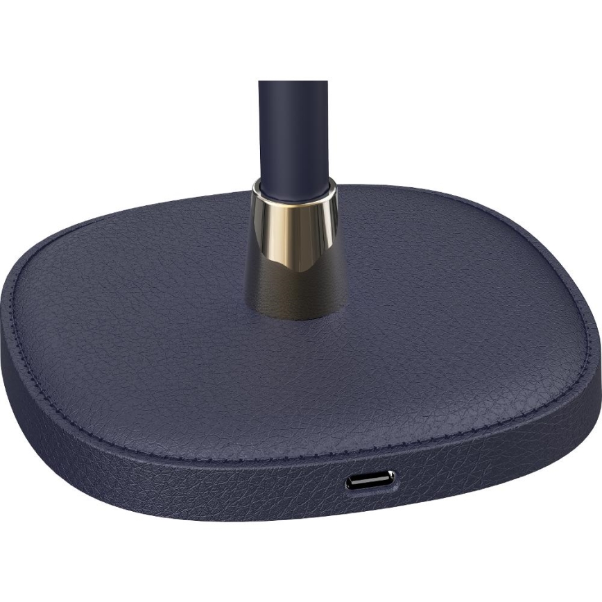 LED Dimmable rechargeable table lamp LED/3W/1800 mAh dark blue