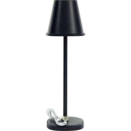 LED Dimmable rechargeable table lamp LED/3W/1800 mAh dark blue