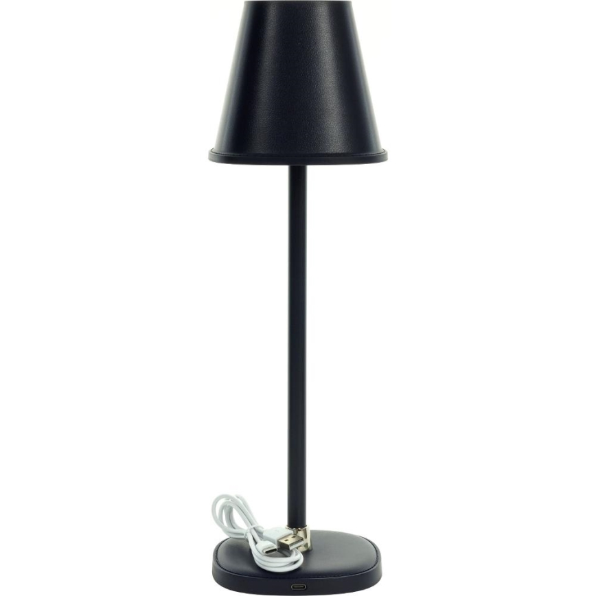 LED Dimmable rechargeable table lamp LED/3W/1800 mAh dark blue