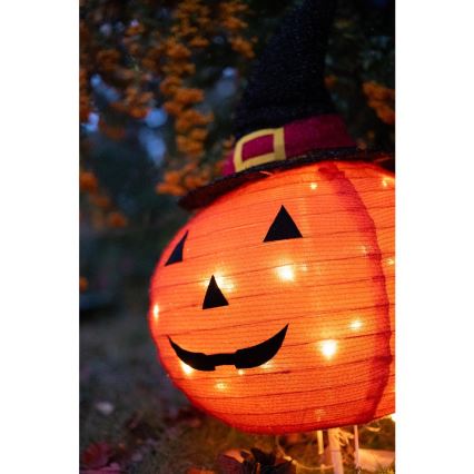 LED Outdoor decoration HALLOWEEN LED/3xAA/warm white IP44 pumpkin