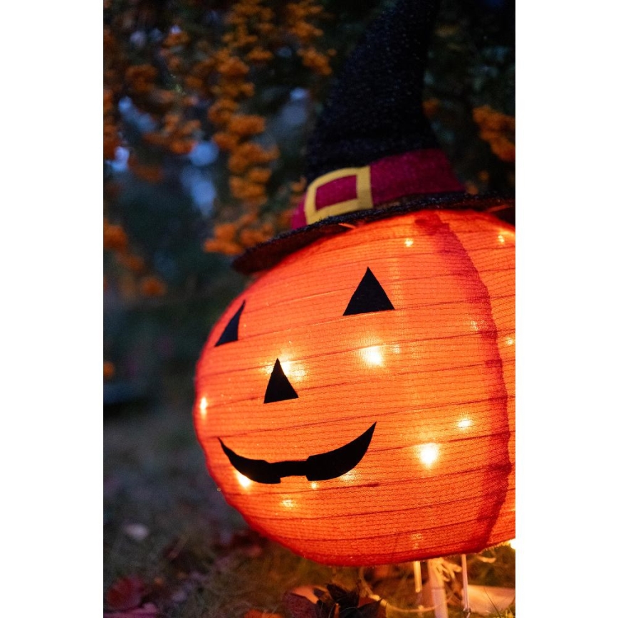 LED Outdoor decoration HALLOWEEN LED/3xAA/warm white IP44 pumpkin