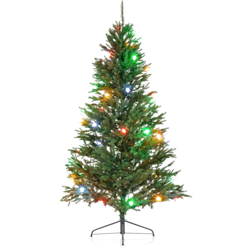 LED outdoor string lights — 80 LEDs / 25 m, IP44, multicolor
