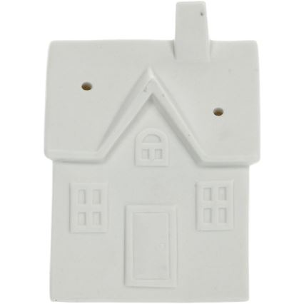 LED Porcelain decoration LED/3xLR44/warm white house white