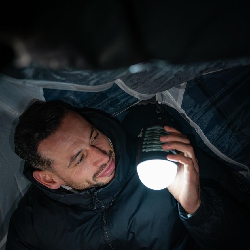 Retlux - LED Portable Rechargeable Lamp with Built-in Insect Trap LED/5W/1800 mAh IP44 Black