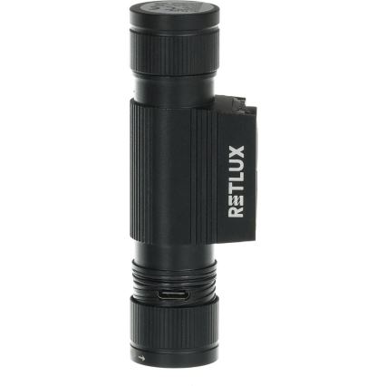LED Rechargeable aluminum headlamp LED/2600 mAh IP66