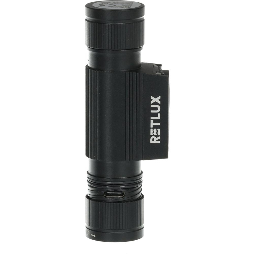 LED Rechargeable aluminum headlamp LED/2600 mAh IP66