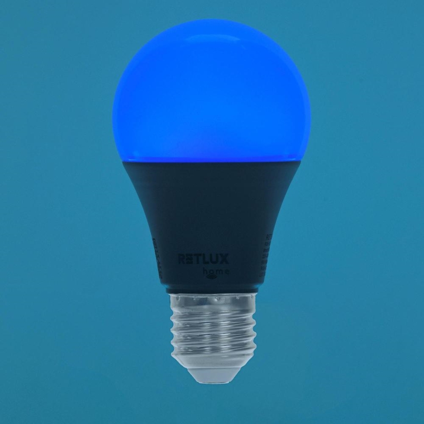 LED RGBW Dimmable bulb A60 E27/9W/230V 2700-6500K Wi-Fi Tuya