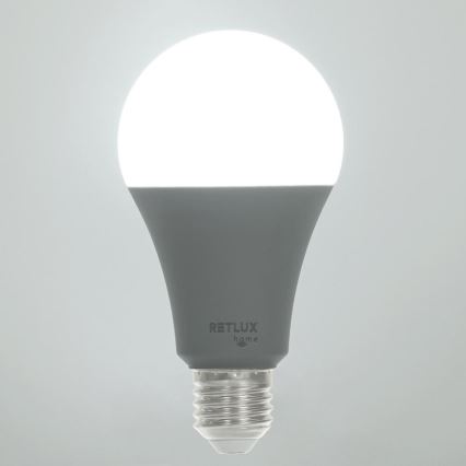 LED RGBW Dimmable bulb A70 E27/14W/230V 2700-6500K Wi-Fi Tuya