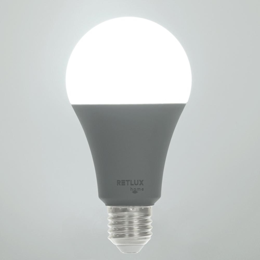 LED RGBW Dimmable bulb A70 E27/14W/230V 2700-6500K Wi-Fi Tuya