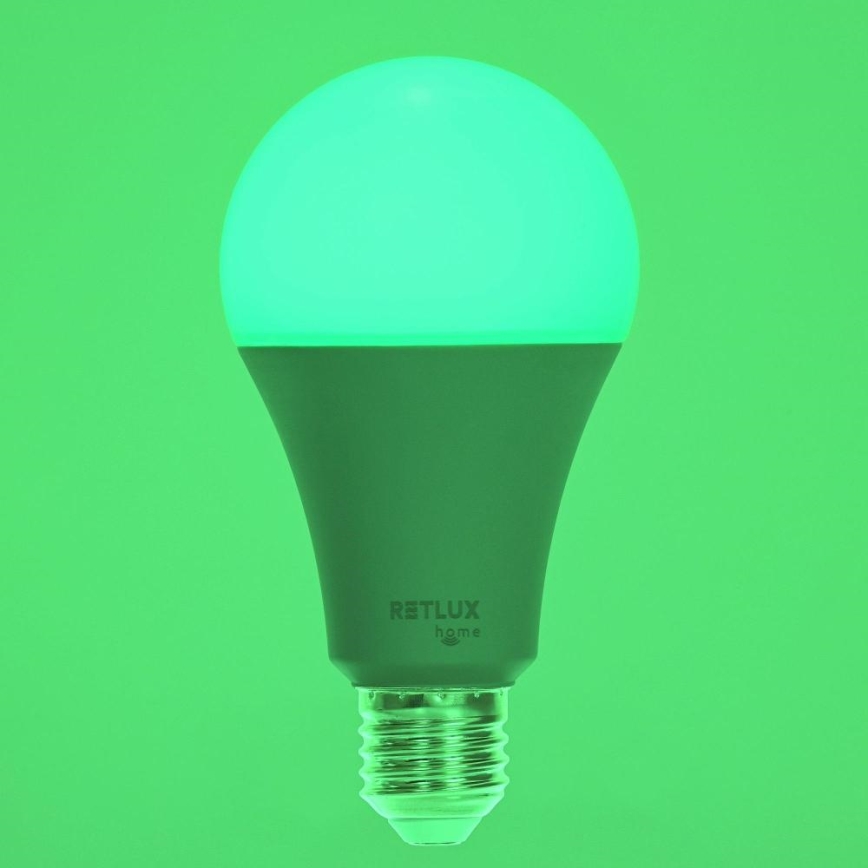 LED RGBW Dimmable bulb A70 E27/14W/230V 2700-6500K Wi-Fi Tuya