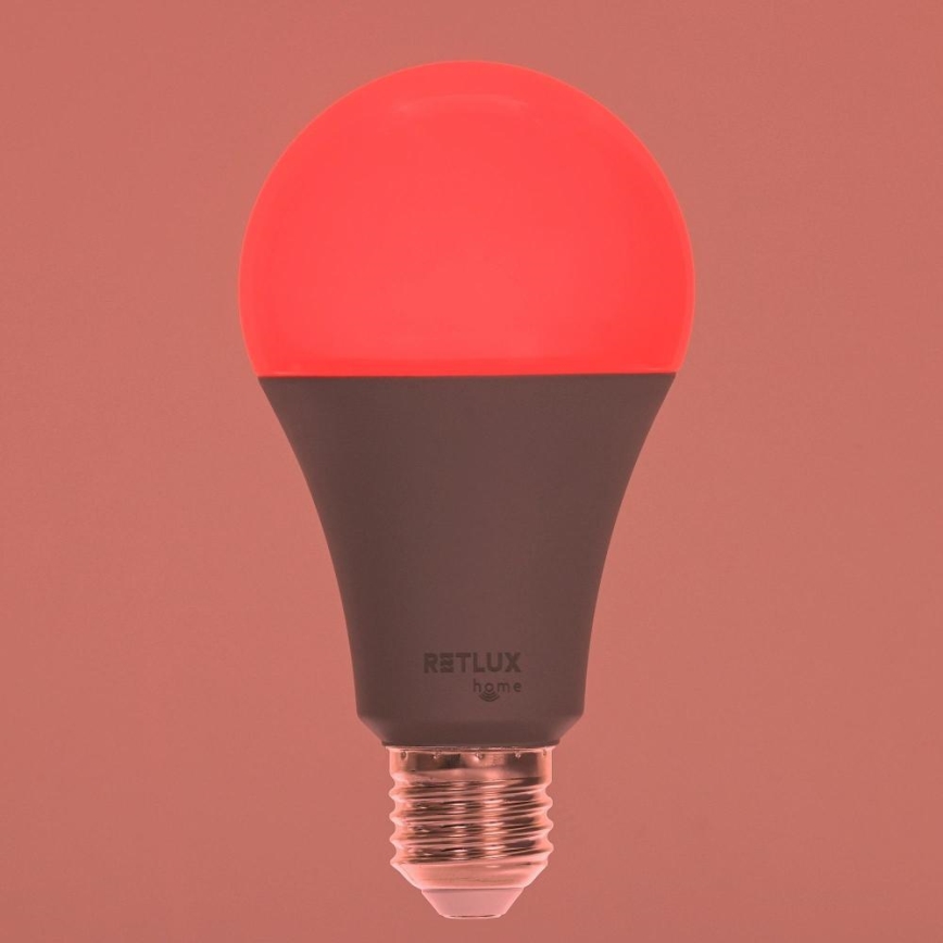 LED RGBW Dimmable bulb A70 E27/14W/230V 2700-6500K Wi-Fi Tuya