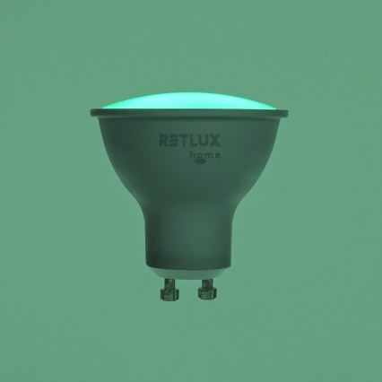 LED RGBW Dimmable bulb MR16 GU10/4,5W/230V 2700-6500K Wi-Fi Tuya