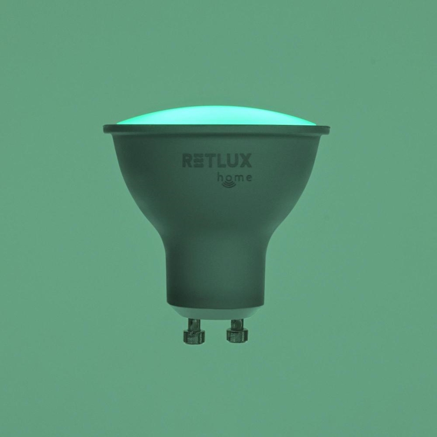 LED RGBW Dimmable bulb MR16 GU10/4,5W/230V 2700-6500K Wi-Fi Tuya