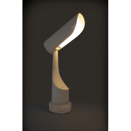 LED RGBW Dimmable rechargeable table lamp LED/5W/5V 2000 mAh 3000/6000K white