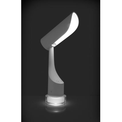 LED RGBW Dimmable rechargeable table lamp LED/5W/5V 2000 mAh 3000/6000K white