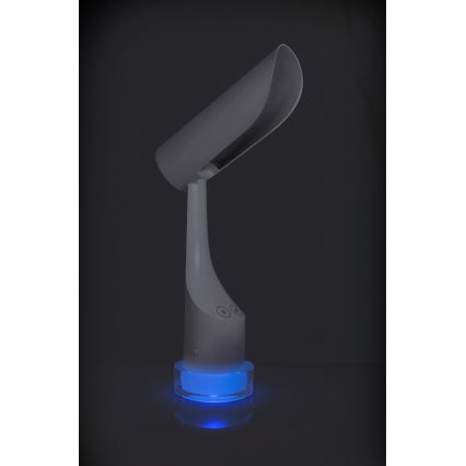 LED RGBW Dimmable rechargeable table lamp LED/5W/5V 2000 mAh 3000/6000K white