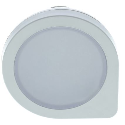 LED Socket orientation light with a sensor LED/0,4W/230V 3000K white