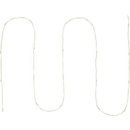 LED  string lights 20xLED/2xAA 2,3m warm white