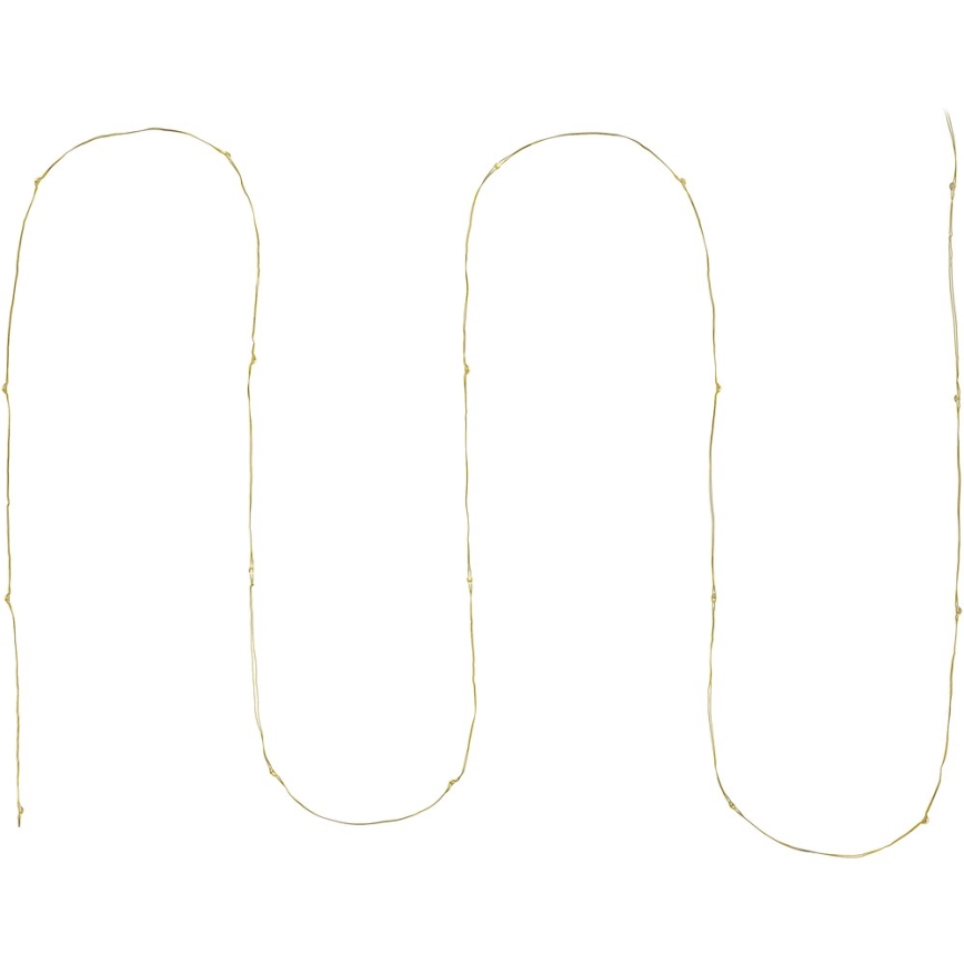 LED  string lights 20xLED/2xAA 2,3m warm white