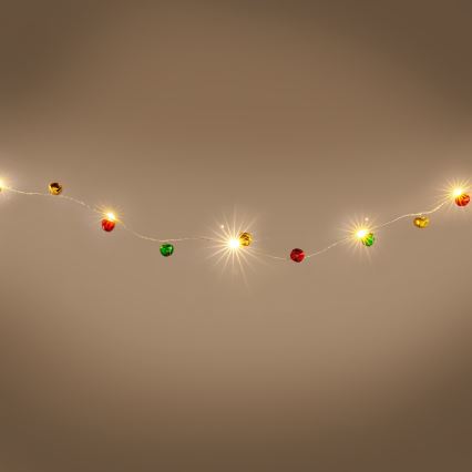 LED string lights 40 LEDs / 3xAA, 4.3 m, warm white