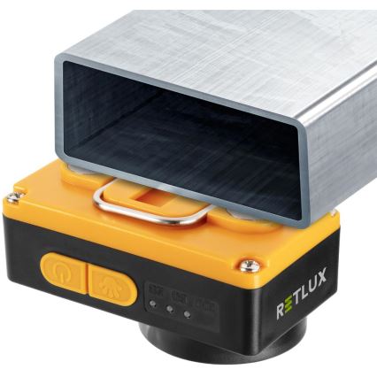 LED Rechargeable Headlamp with Sensor and Power Bank Function, 1200 mAh, IP44, Black