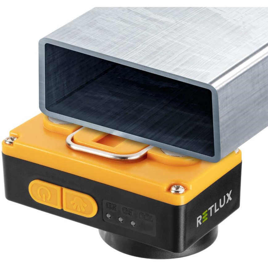 LED Rechargeable Headlamp with Sensor and Power Bank Function, 1200 mAh, IP44, Black