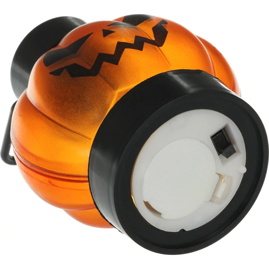SET 6x LED Decoration HALLOWEEN LED/1xCR2032/warm white pumpkins