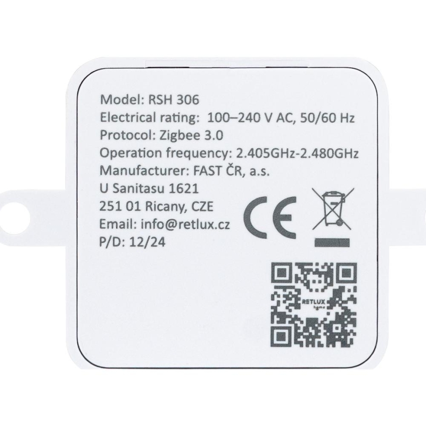 Smart flush-mounted 230 V switch