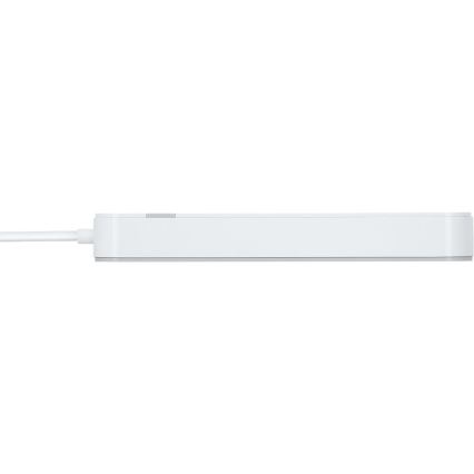 Smart extension cable with switch 4Z Type E + 2x USB-A + 1x USB-C 1,5m Wi-Fi Tuya white