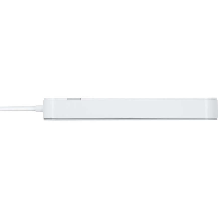 Smart extension cable with switch 4Z Type E + 2x USB-A + 1x USB-C 1,5m Wi-Fi Tuya white