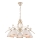 RETRO II Chain Chandelier 5xE27/60W/230V, White Patina Finish