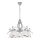 RETRO II Chain-hung chandelier 5xE27/60W/230V Silver