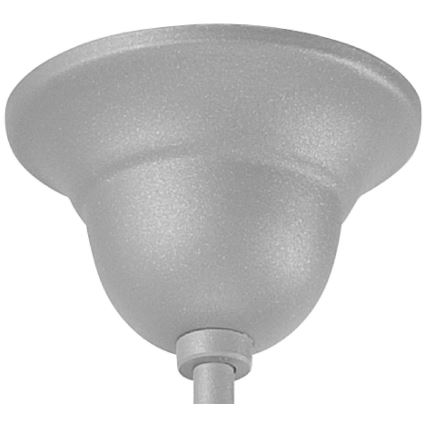 RETRO II Chain-hung chandelier 5xE27/60W/230V Silver