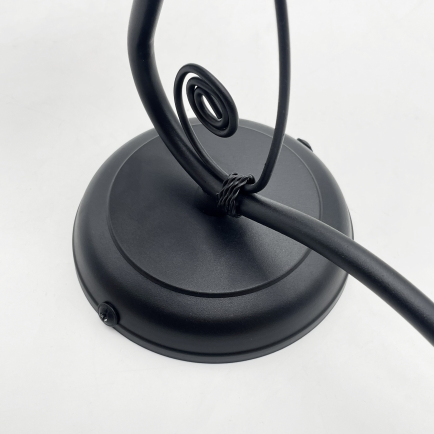 RETRO Wall Lamp 1x E27 / 60W / 230V – Black/White