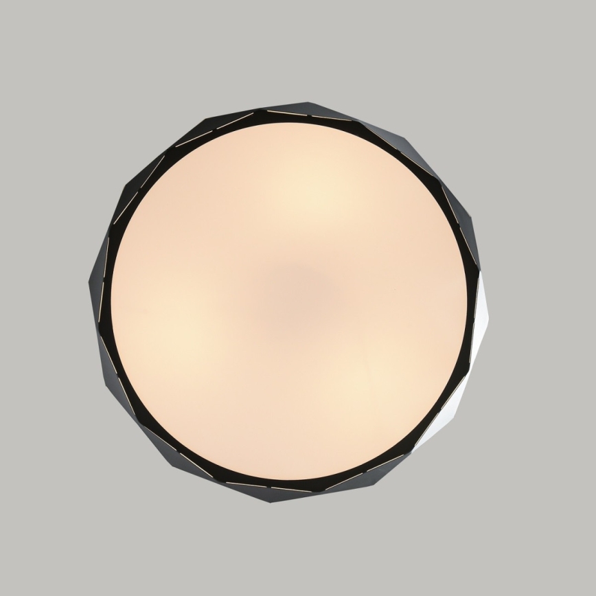 REUS Cable Pendant Light, 3x E27 / 40W / 230V, Ø 47 cm, Black