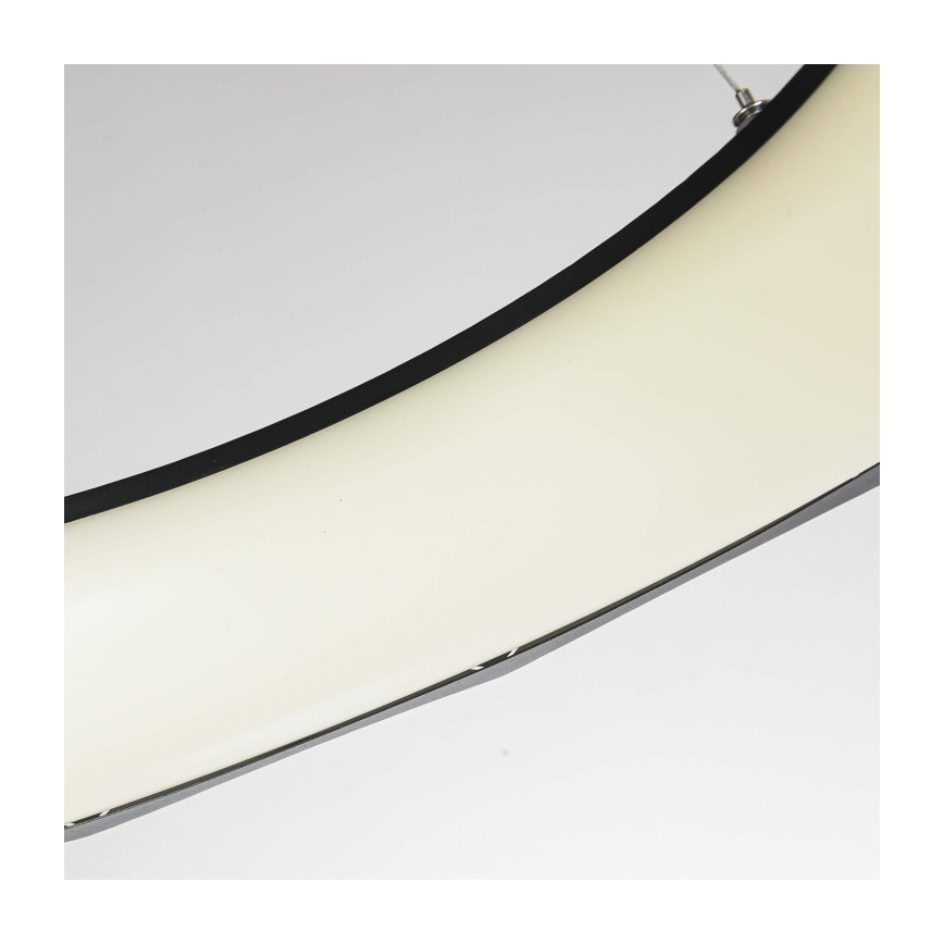 REUS LED Cable Pendant, 36W/230V, 4000K, Ø 61 cm, Black