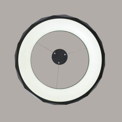 REUS LED Cable Pendant, 36W/230V, 4000K, Ø 61 cm, Black